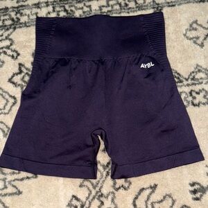 AYBL Dark Shorts with Ribbed Waistband